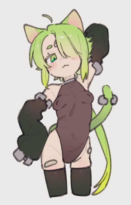 オリキャラの花花たそラクガキ 