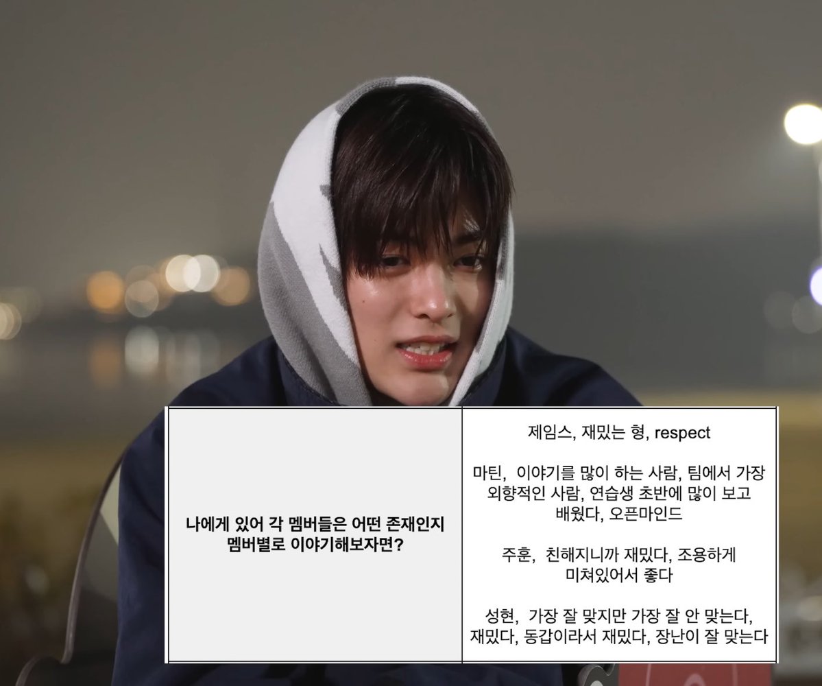 #SEONGHYEON &amp; #KEONHO bagi satu sama lain: 

🦊→ 🐶temenku satu-satunya.

🐶→ 🦊 paling cocok tapi di sisi lain ada yg nggak cocok, seru karena kita seumuran, sefrekuensi kalo soal candaan.