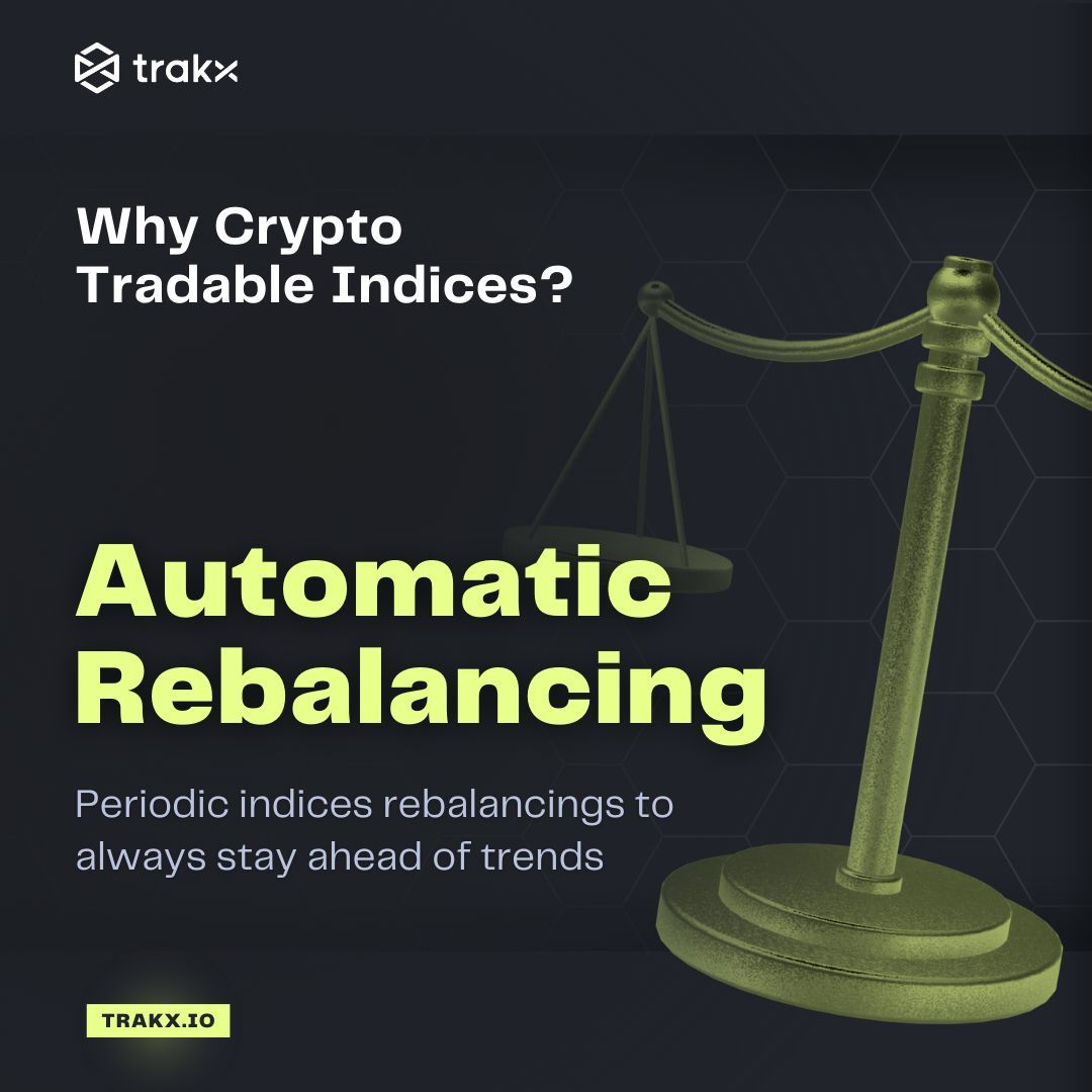 Markets move. Portfolios drift. CTIs automatically rebalance according to  predefined rules, keeping the strategy aligned with its original objective,  without manual intervention. ✓ Discover how our crypto indices work on  https://t.co/RooLuKQqyc