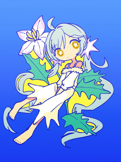 #365日植物イラスト ワルナスビ