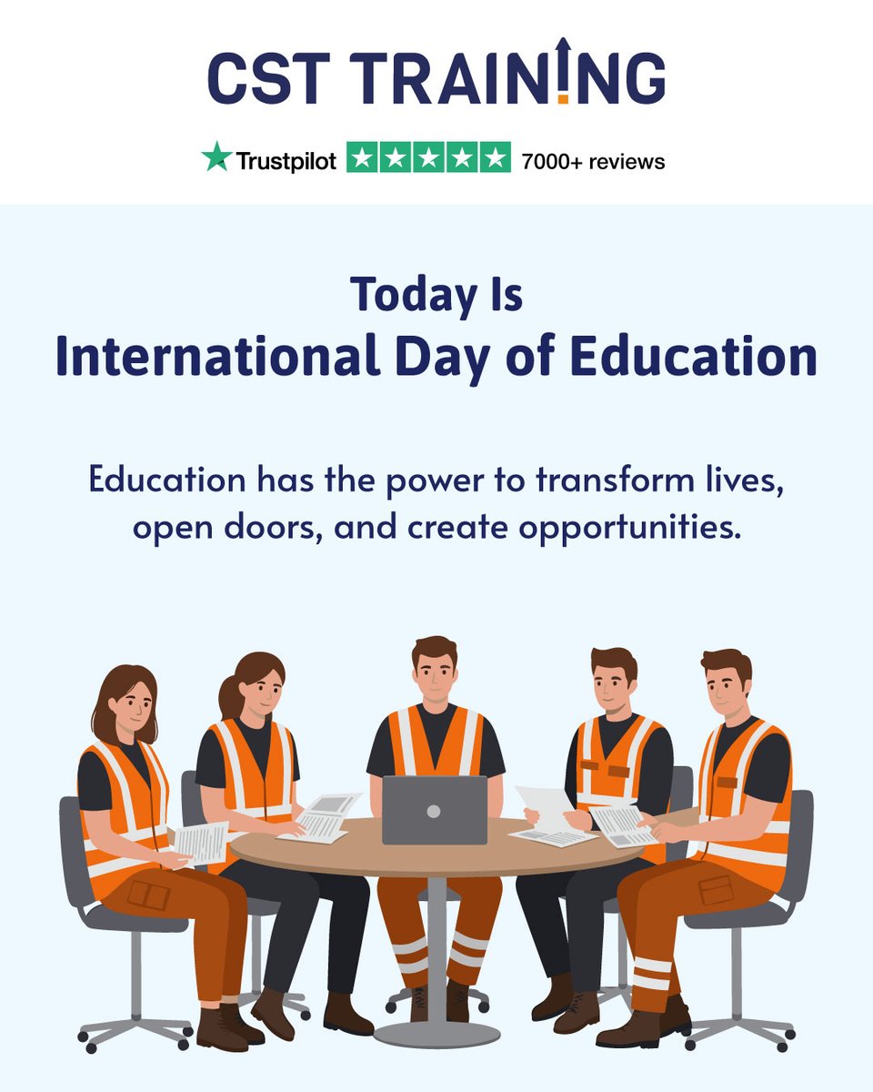 Happy International Day of Education!

At CST Training, we’re proud to help learners across all industries gain new skills, advance their careers, and make a real impact.

💡 Invest in your potential and keep learning 👉 hubs.ly/Q03YzZSF0

#InternationalDayofEducation