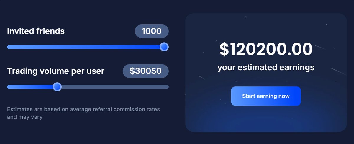 Create your referral link on our website or Telegram bot and share it with friends. Earn points on every referral and redeem them for USDT.

Get 60% of all fees collected through Husher, more than the house earns.
