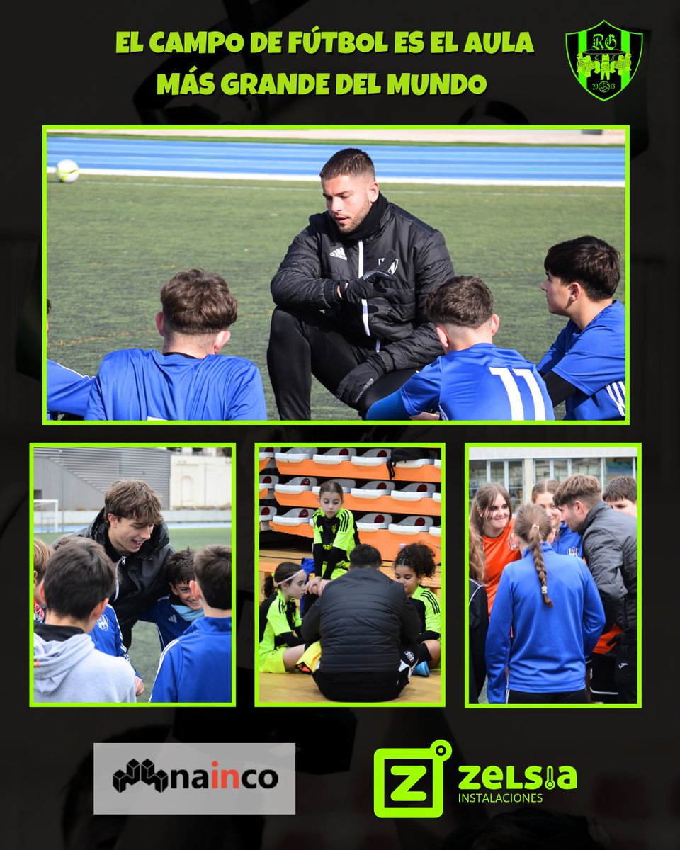 "El campo de fútbol es el aula más grande del mundo"

#díamundialdelaeducación #díadelaeducación #deporte #educacion #valores #futbol #futbolbase #deporteeducativo #futbol7 #futbolfemenino #futbolsala