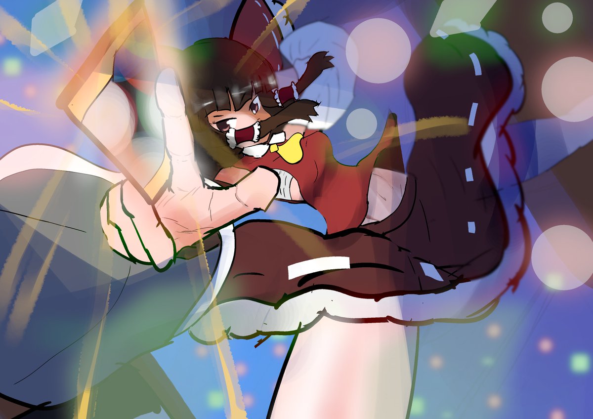 striskdev's tweet image. drawings

reimu hakurei from touhou

#東方project #touhou