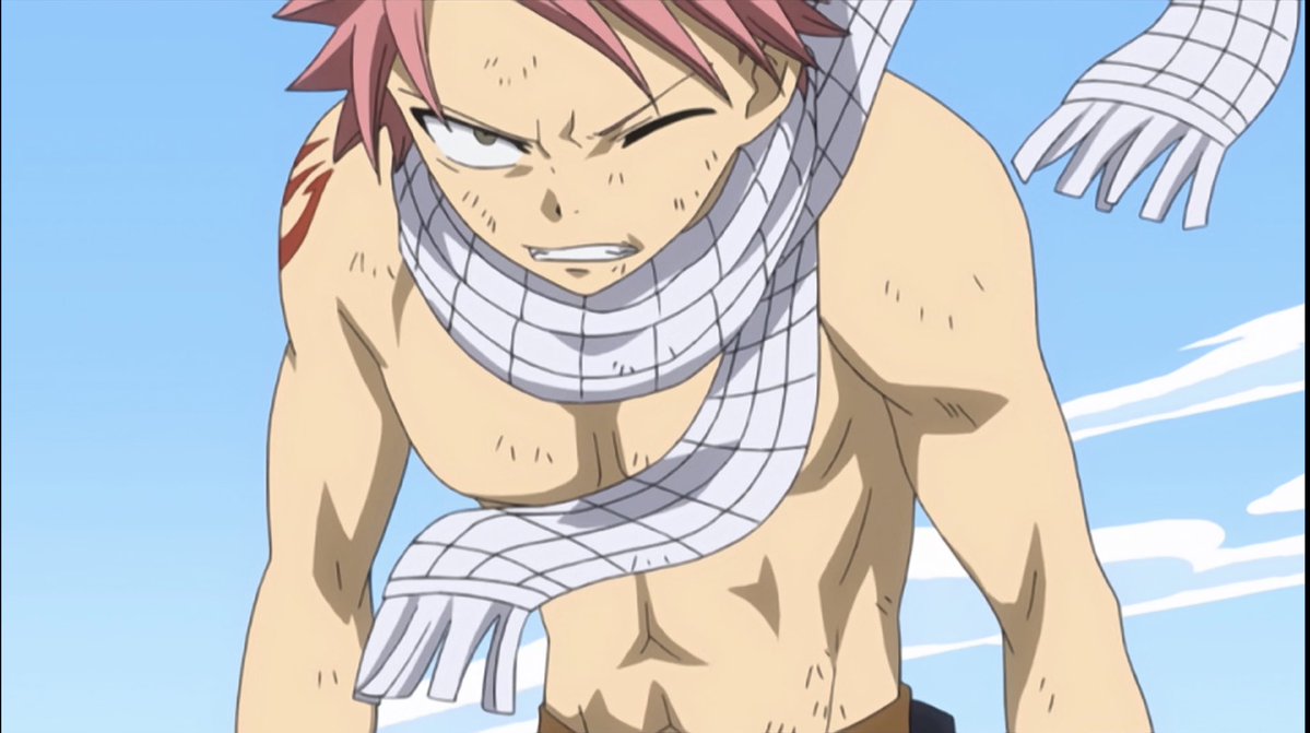 CloudfanStrife's tweet image. Ow… okay Natsu you have my full attention now 🤯

Is he so hot during the whole show?