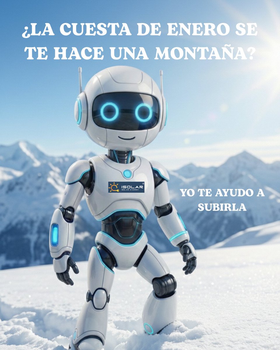 ¿Enero te está saliendo caro? 

Mi sistema detecta una solución sencilla: deja de pagar por la luz que puedes fabricar tú mismo. 

Menos mitos, más ahorro real. ¡Que la cuesta de enero no te pare!

#iSolar #Ahorro
