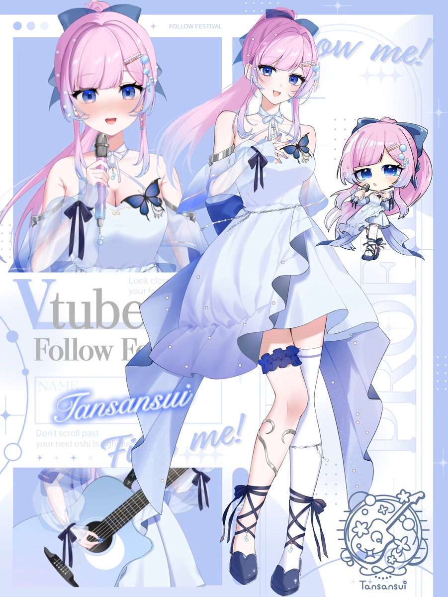 ˗ˏˋ 🫧炭酸水新衣装お披露目🫧 ˎˊ˗

ある日突然現れた、シンガーソングライター兼Vsingerの炭酸水です.ᐟ.ᐟ

年内3D化&amp;ch登録1万人お迎えできるように頑張って弾き語りや歌を届けるのでこのポストを見つけてくれた方今日から推してください𓂃◌𓂂

YouTubeはツリーにて⇩

#1月のVTuberフォロー祭り