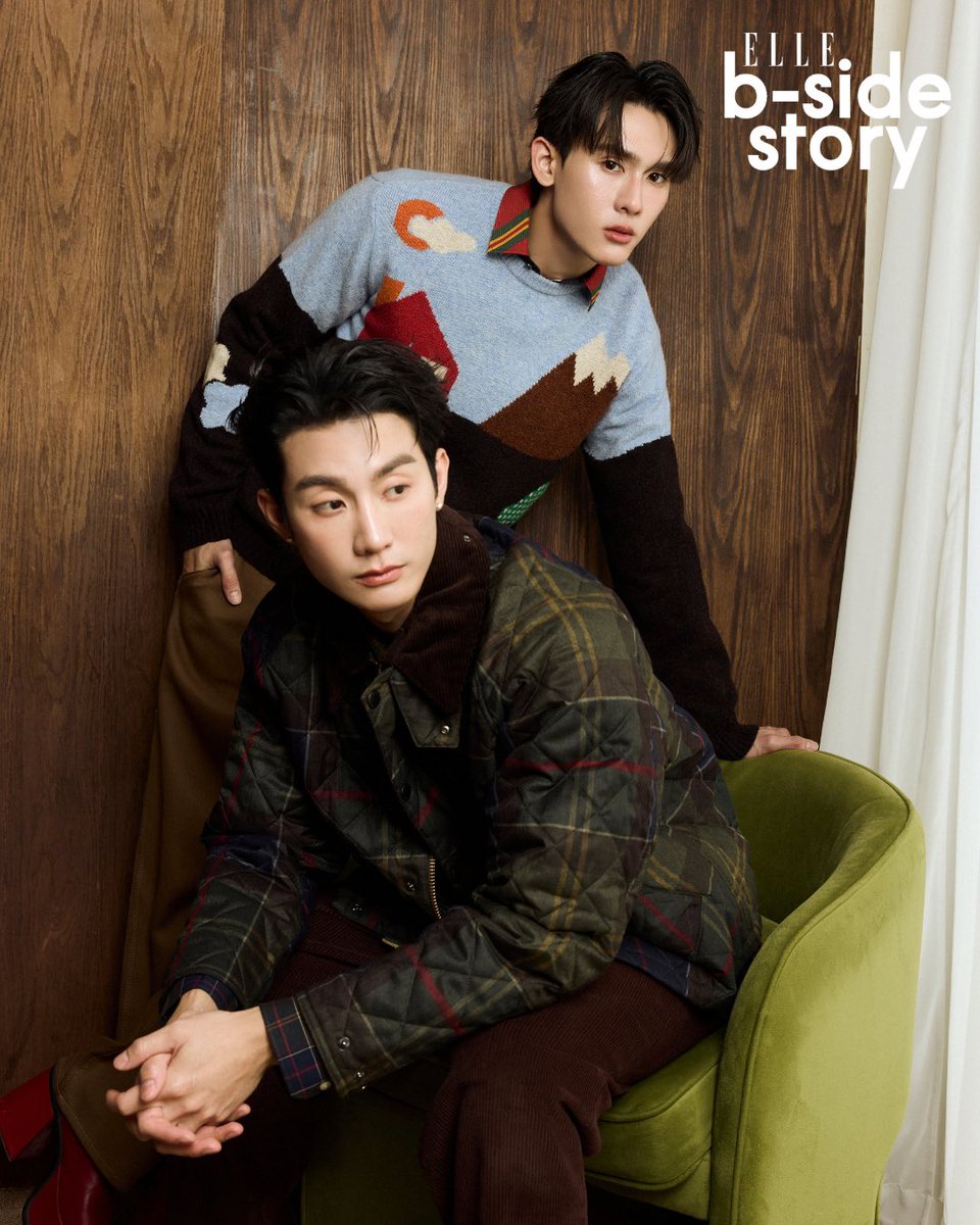 hubboyslove's tweet image. PRÍNCIPES! ForceBook mais lindos que nunca em ensaio para a revista ELLE Thailand.