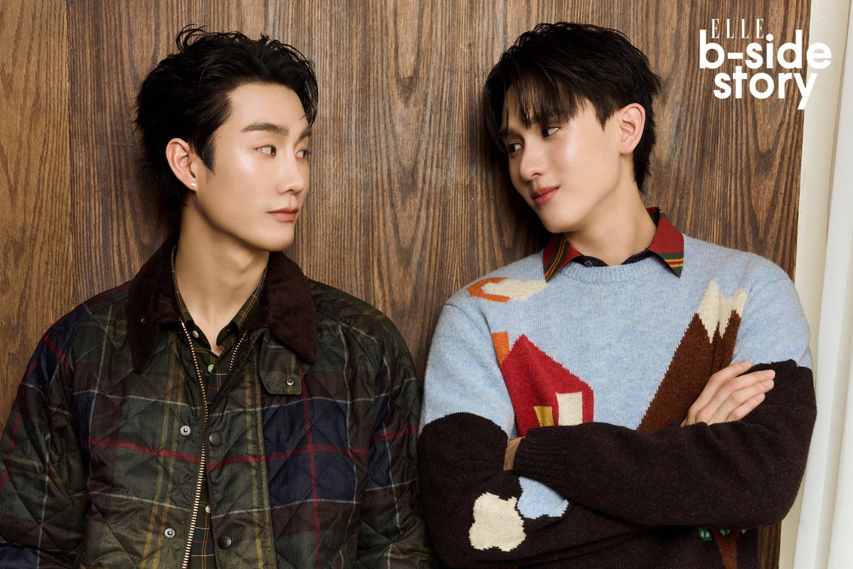 hubboyslove's tweet image. PRÍNCIPES! ForceBook mais lindos que nunca em ensaio para a revista ELLE Thailand.