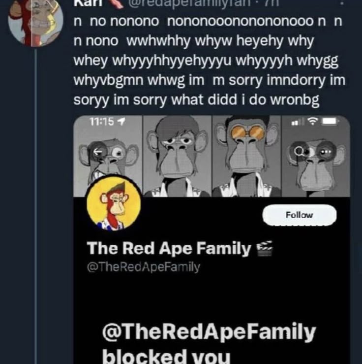 this is how I feel like when an artist I don't even know blocks me