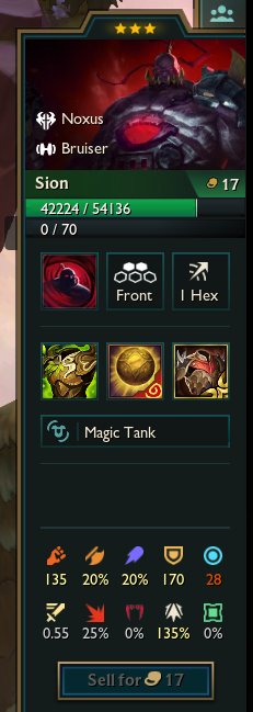 I think I might have just broken the world record for the most health on a champion