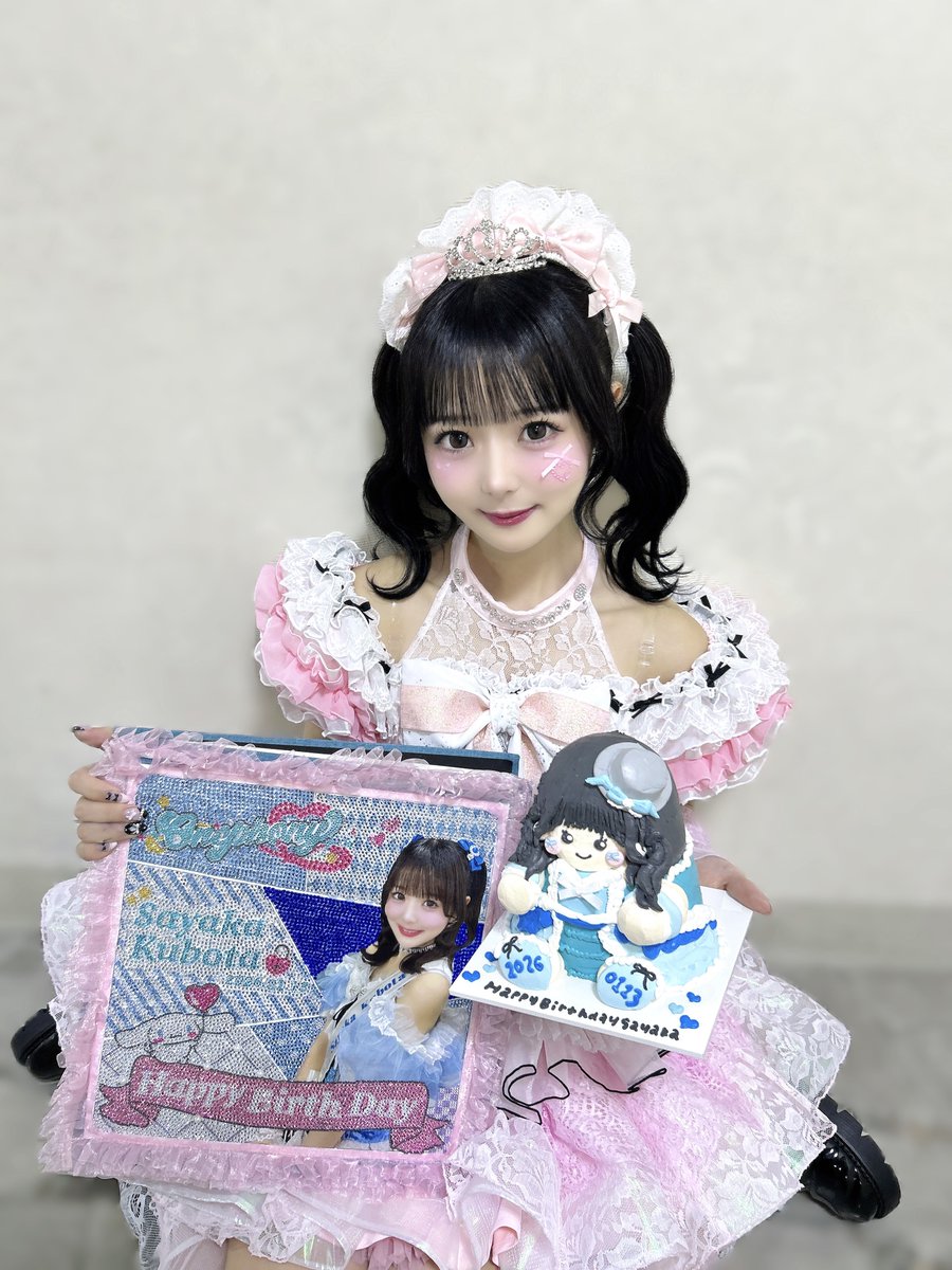 さやかわかふぇ♡ ありがとうございました🫖🎀⟡.˚ #久保田さやか生誕