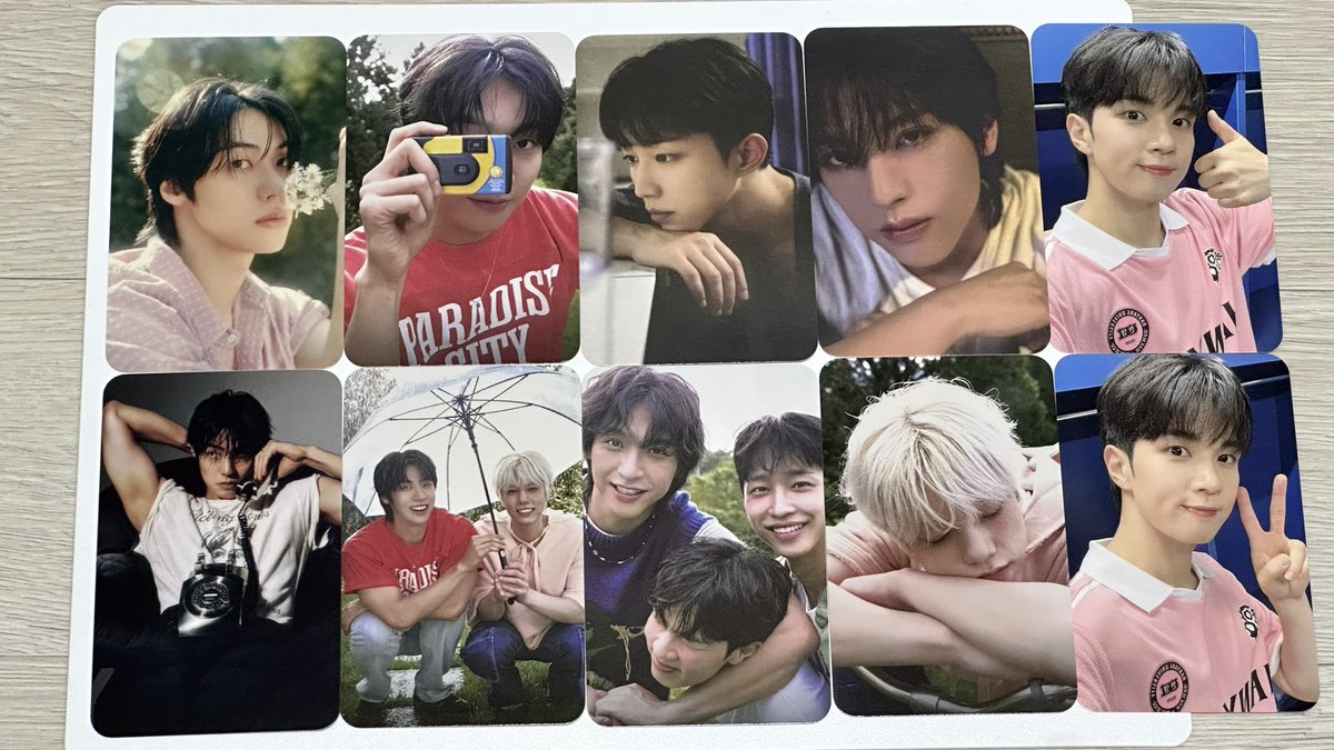 🖤어썸 나눔🖤

1/31어썸 막콘

📸사진&amp;포토카드 세트📸

승협 8 / 훈 3 / 재현 4 / 회승 5 
동성 7 / 단체 11

⬆️세트 수량은 이렇게 있고
단체세트 포카는 랜덤입니당!

(수량문제로 개인멤버세트도 
단독사진, 단독포카 아닐 수도 있어요!ㅠㅠ)

당일에 시간장소 공지할게요!

#어썸나눔 #엔플라잉