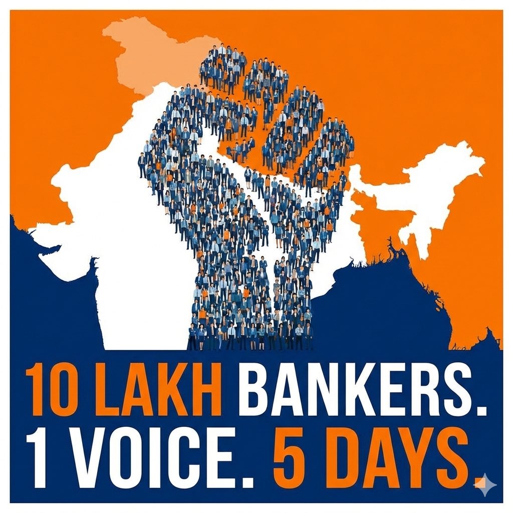 <a href="/ravindra0522/">Ravindra Singh</a> <a href="/DFS_India/">DFS</a> <a href="/ChairmanIba/">Chairman IBA</a> <a href="/nsitharaman/">Nirmala Sitharaman</a> <a href="/FinMinIndia/">Ministry of Finance</a> <a href="/PMOIndia/">PMO India</a> <a href="/aiboc_in/">All India Bank Officers' Confederation (AIBOC)</a> <a href="/nilesh_pawar15/">Nilesh Pawar</a> <a href="/fboioa_india/">Federation of Bank of India Officers' Associations</a> <a href="/AbhishekBOIOA/">Abhishek Kumar Srivastava</a> <a href="/Ashurules09/">Ashutosh Sharma</a> <a href="/BOIOAMediaUPUTT/">BOIOA_UP_UTT_MediaCell</a> <a href="/JitendraBOIOA/">Jitendra kumar</a> You can’t modernize banking
with 20th-century work culture.
Reform must include people.
✊ #FiveDaysBanking #Approve5DayBankingNow