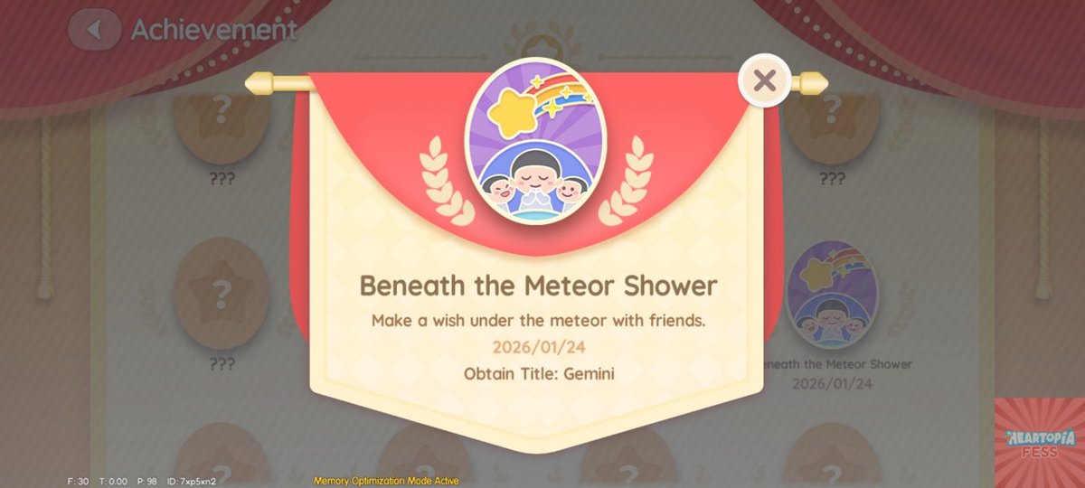 Heartopia Fess tweet media