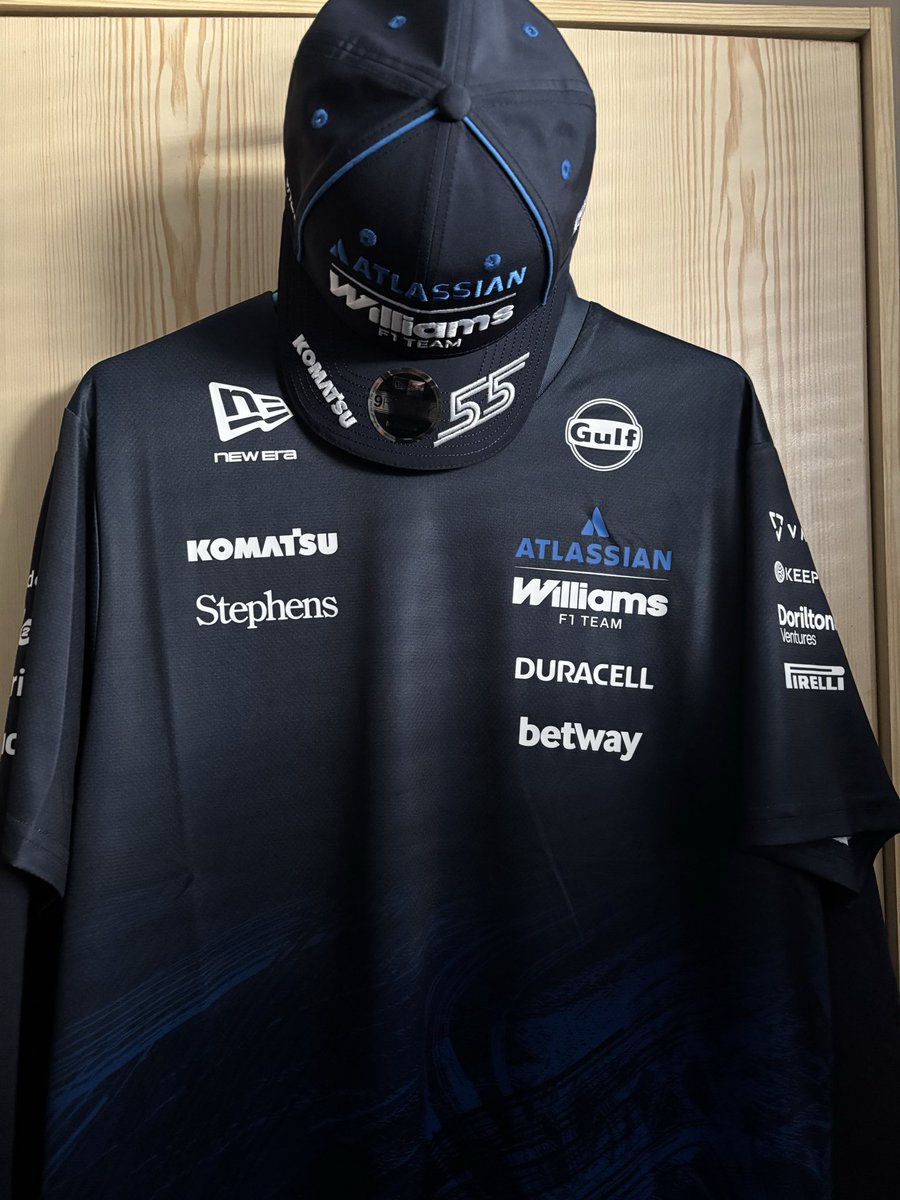 I’m kit ready for the 2026 season <a href="/WilliamsF1/">Atlassian Williams F1 Team</a>  <a href="/NewEraCap/">New Era Cap</a> <a href="/GulfOilIntl/">Gulf Oil International</a>