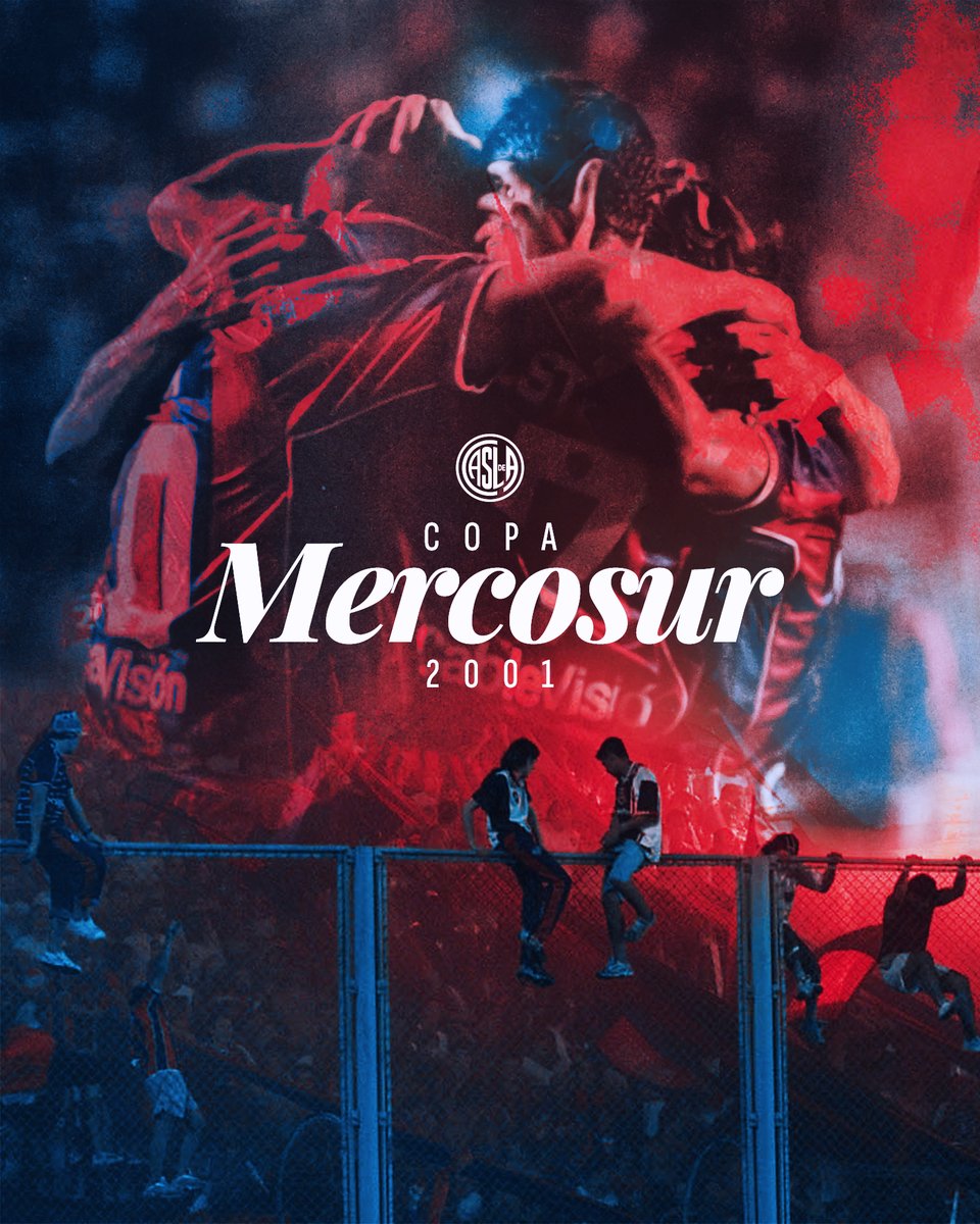 SanLorenzo's tweet photo. Un día como hoy, hace 24 años, #SanLorenzo se consagraba campeón de la Copa Mercosur, tras vencer por penales a Flamengo, en un Bidegain repleto.

🙌💙❤️ Inolvidable equipazo, dirigido por Manuel Pellegrini, que siempre estará en nuestro corazón... https://t.co/hBKu9VOpAK