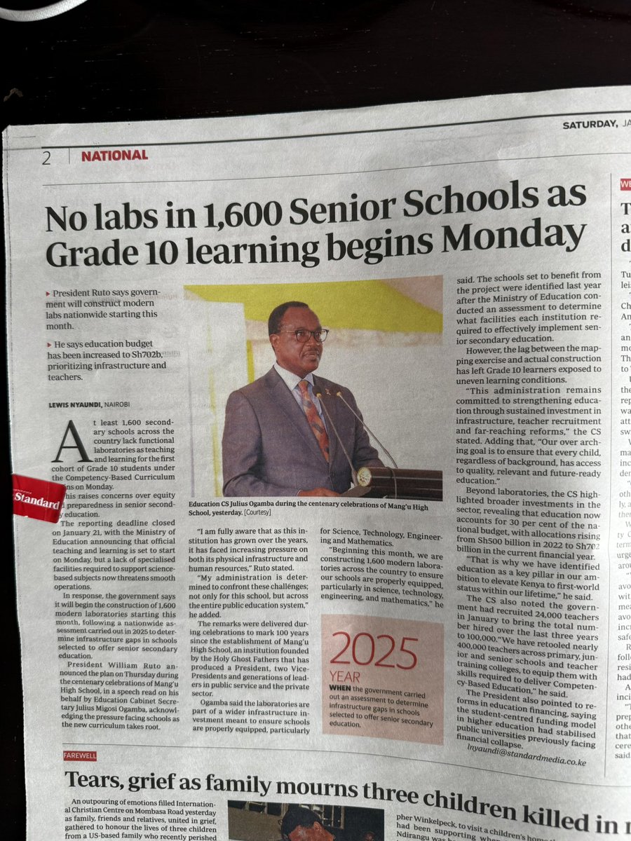 NelsonHavi's tweet image. There is money for a stadium where poor uneducated idle men will play football as other poor uneducated idle men and women watch yet there is none for books and laboratories for children and youths who have potential for developing Kenya! How did we get our priorities this wrong?