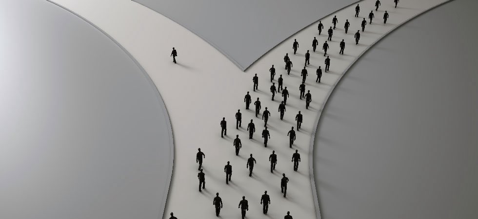 Don’t follow the flock, be different