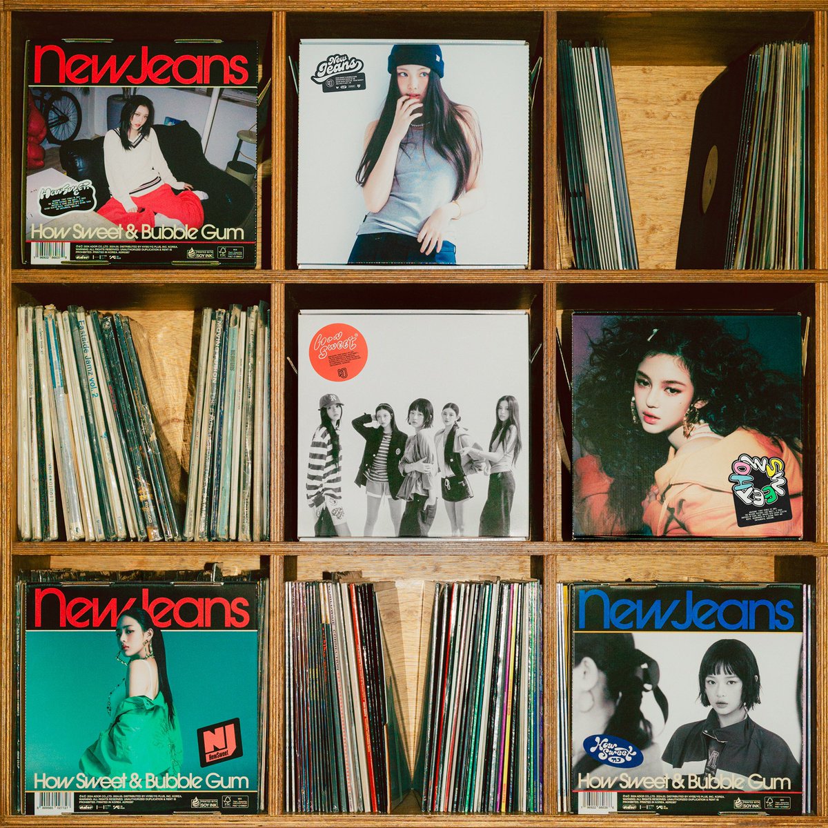 catzrinie's tweet image. ofcourse it's newjeans and big thanks to newjeans creative tim