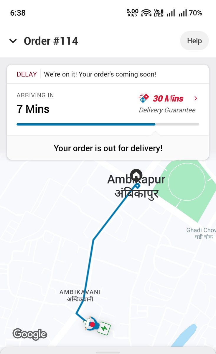 Sandeep10912512's tweet photo. Dear @dominos_india i have raised a request for my order at 5.58 pm and waited as per the instructions given by your support.
Still i didn't receive my order till 6.51. Very bad support services. Asked to cancel my order but it is still not cancelling and saying please wait. https://t.co/YOYYJBUvXz