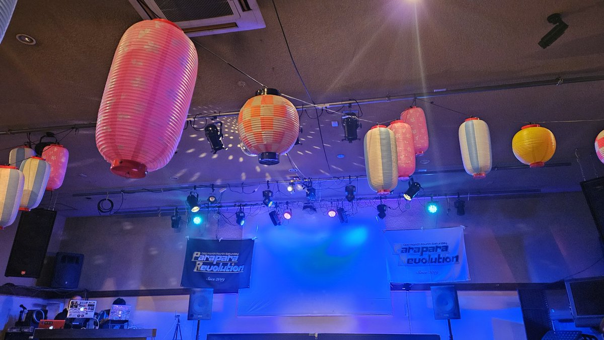 パラレボ来ました。3次いい感じで踊れてます