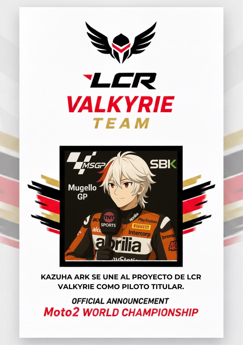 LCR Valkyrie Honda tweet media