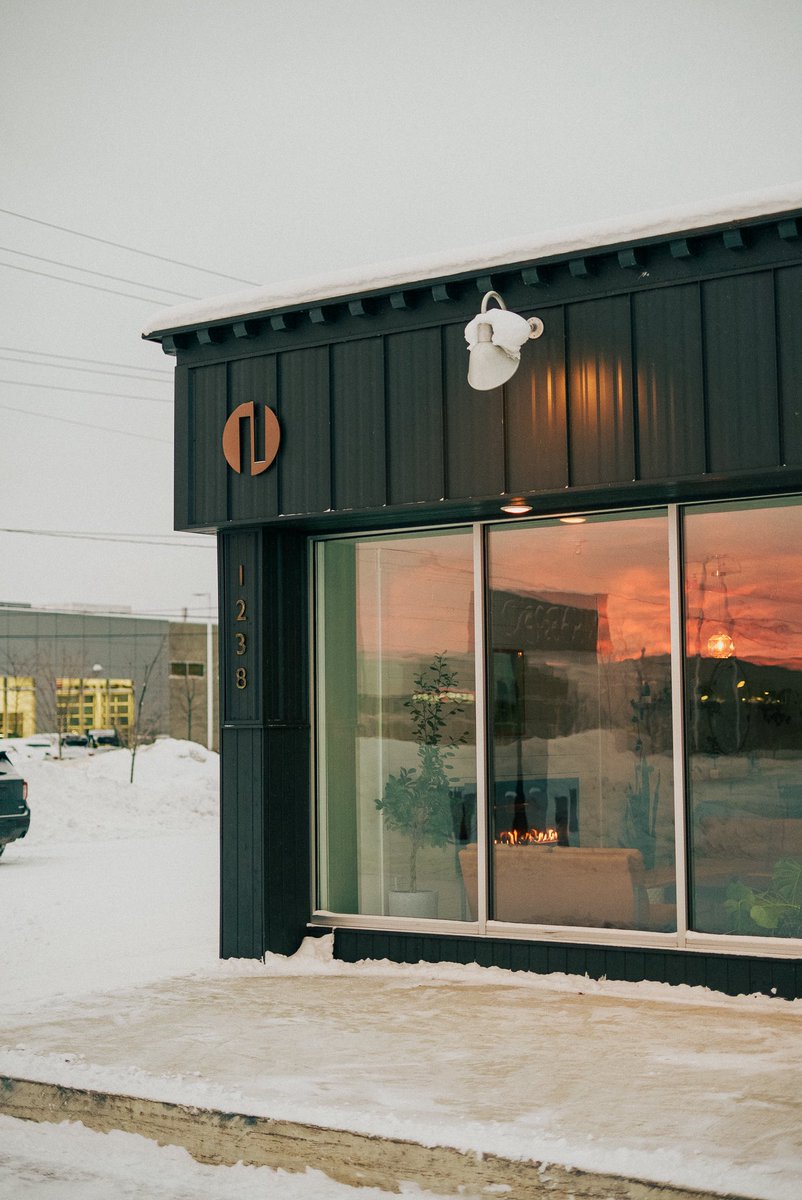 Fireplace is warm 🪵 &amp; coffee is brewing ☕️