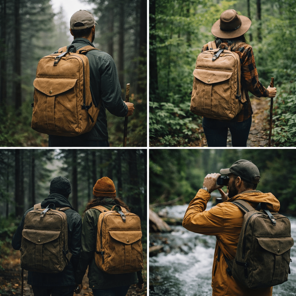 LeathergoodsO's tweet image. Adventure calls. Are you ready to answer? 🎒
Our waxed canvas backpack combines timeless craftsmanship with rugged durability. Whether you're hitting the trails or navigating city streets, this is built to last a lifetime.
#BackpackLife  #CanvasBackpack #oldtownleathergoods