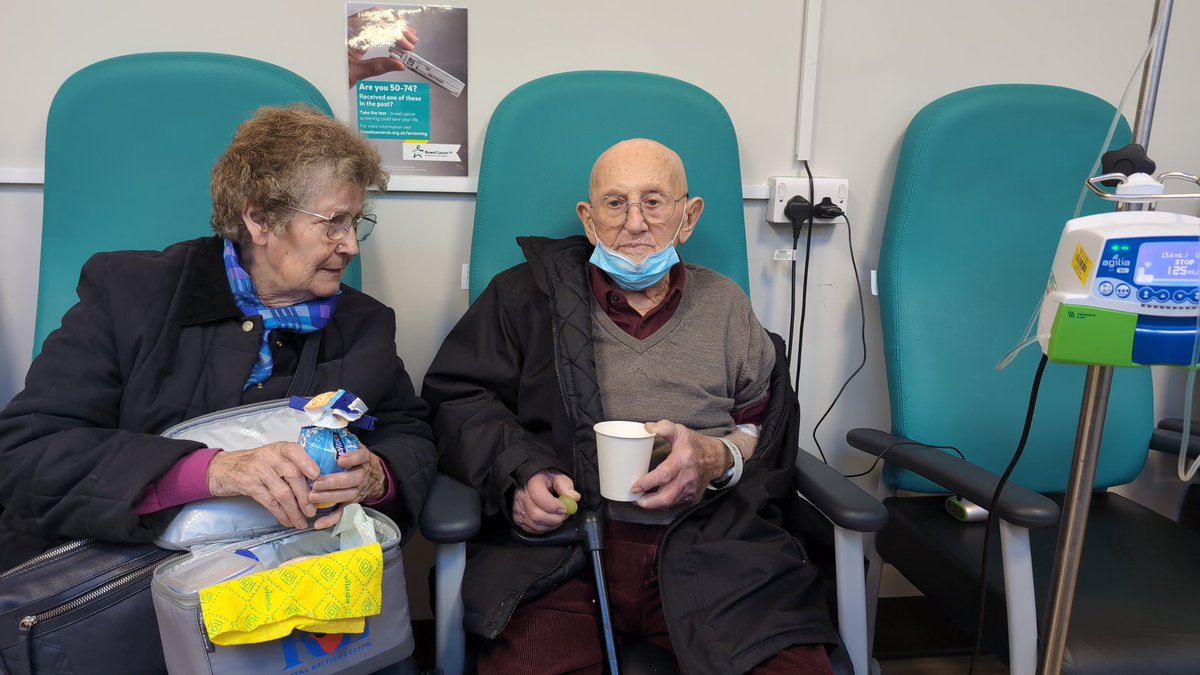 davideingle's tweet image. Here is my father, 92, still sitting in A&amp;amp;E after 21+hrs. A war veteran who saw active service! How can this be right, heartbreaking seeing mum and dad "making the best of it". What can I do? Nothing. So wrong to be treated in such a way. 
@TiceRichard