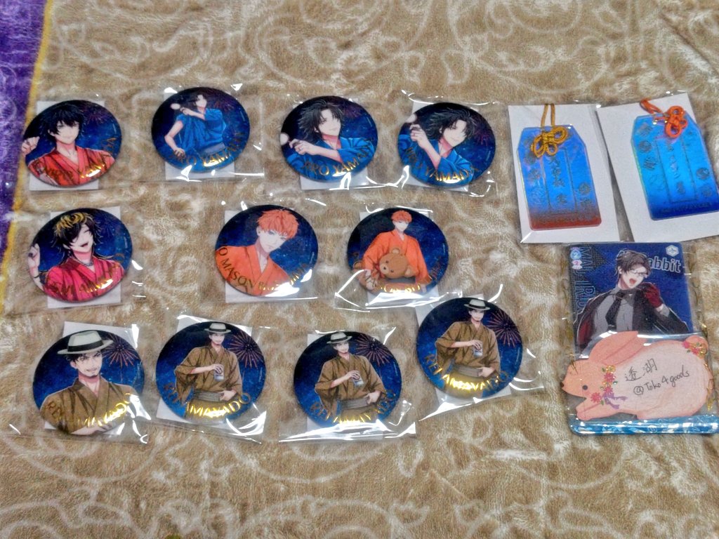 ヒプマイ KINGくじ 8th ANNIVERSARY 左馬刻 銃兎 理鶯 ヒプノシスマイク ヒプマイ 8th Anniversary Cafe オンラインくじ King