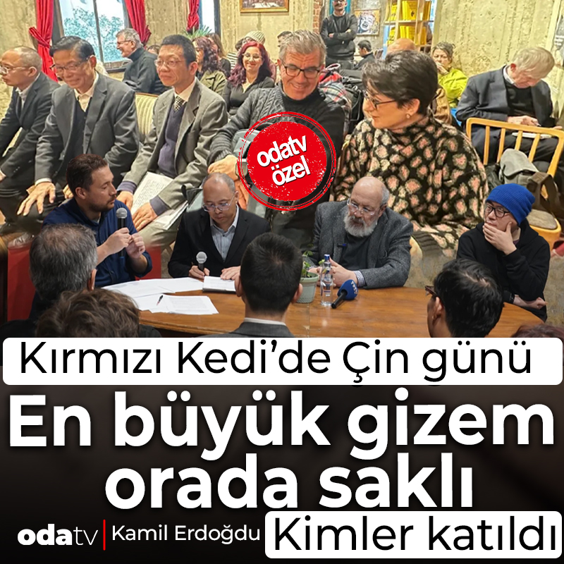 Çin Yazarlar Birliği üyesi yazarlar, Kırmızı Kedi Pera Kitabevi’nde düzenlenen “Çağdaş Çin Edebiyatı Buluşması” başlıklı 2026 Çin Edebiyatı Okurlar Kulübü Etkinliği’nde Türk okurlarla bir araya geldi.

odatv.com/yazarlar/kamil…