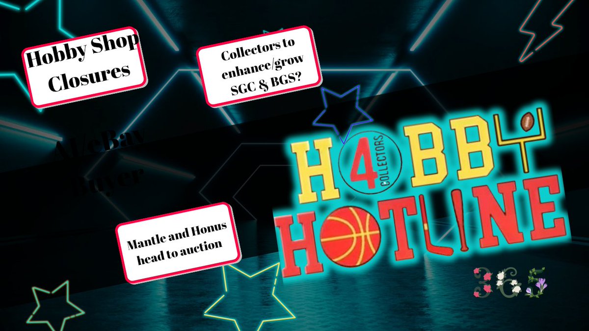 Today 11am est/8am pst 

youtube.com/@4collectorsfo…