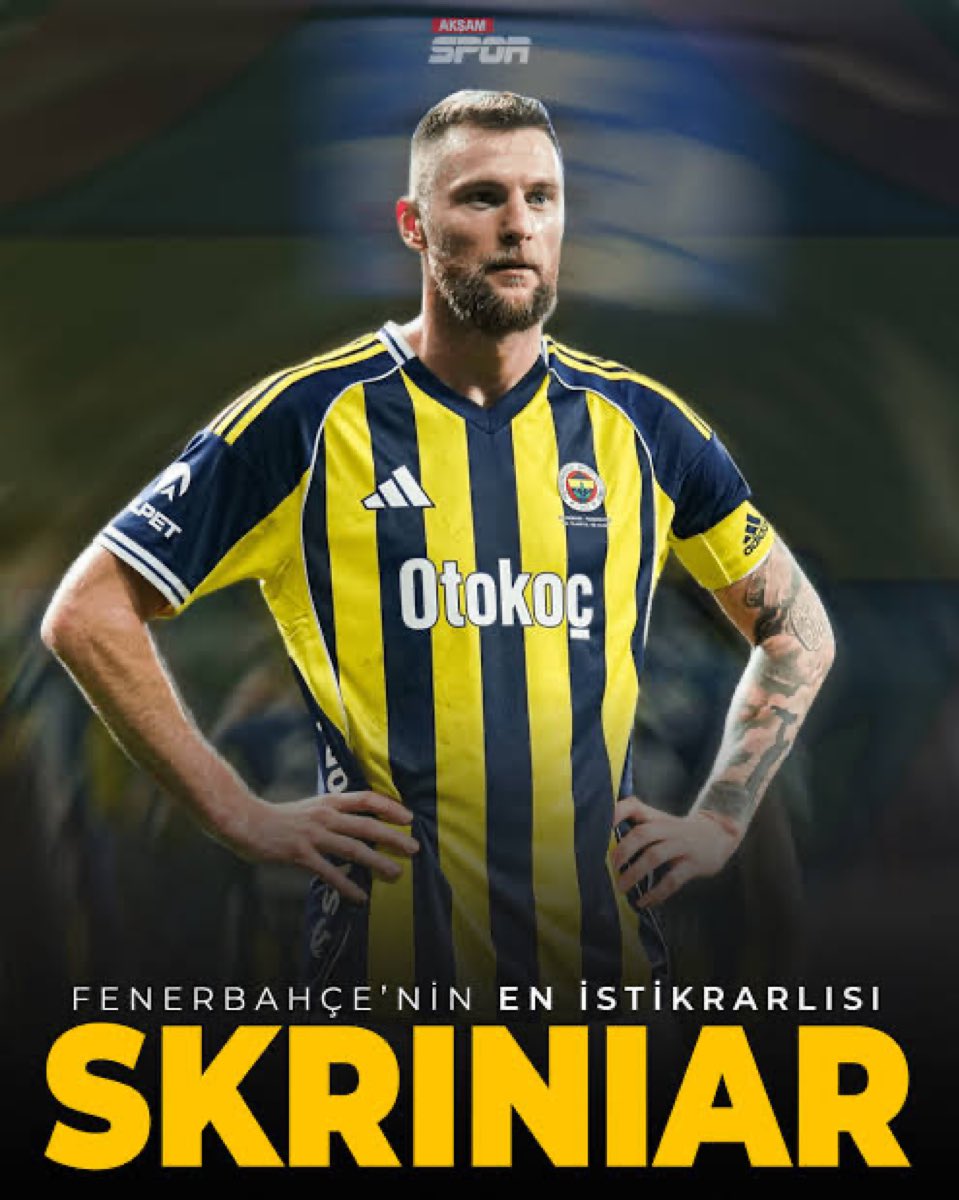 Türkiye liginde 20 maçtır kart görmeyen Skriniar, Avrupa’da 7 maçta cezalı duruma düştü.

Soran olursa Galatasaray lehine “YAPI” var dersiniz a.k. çocukları..