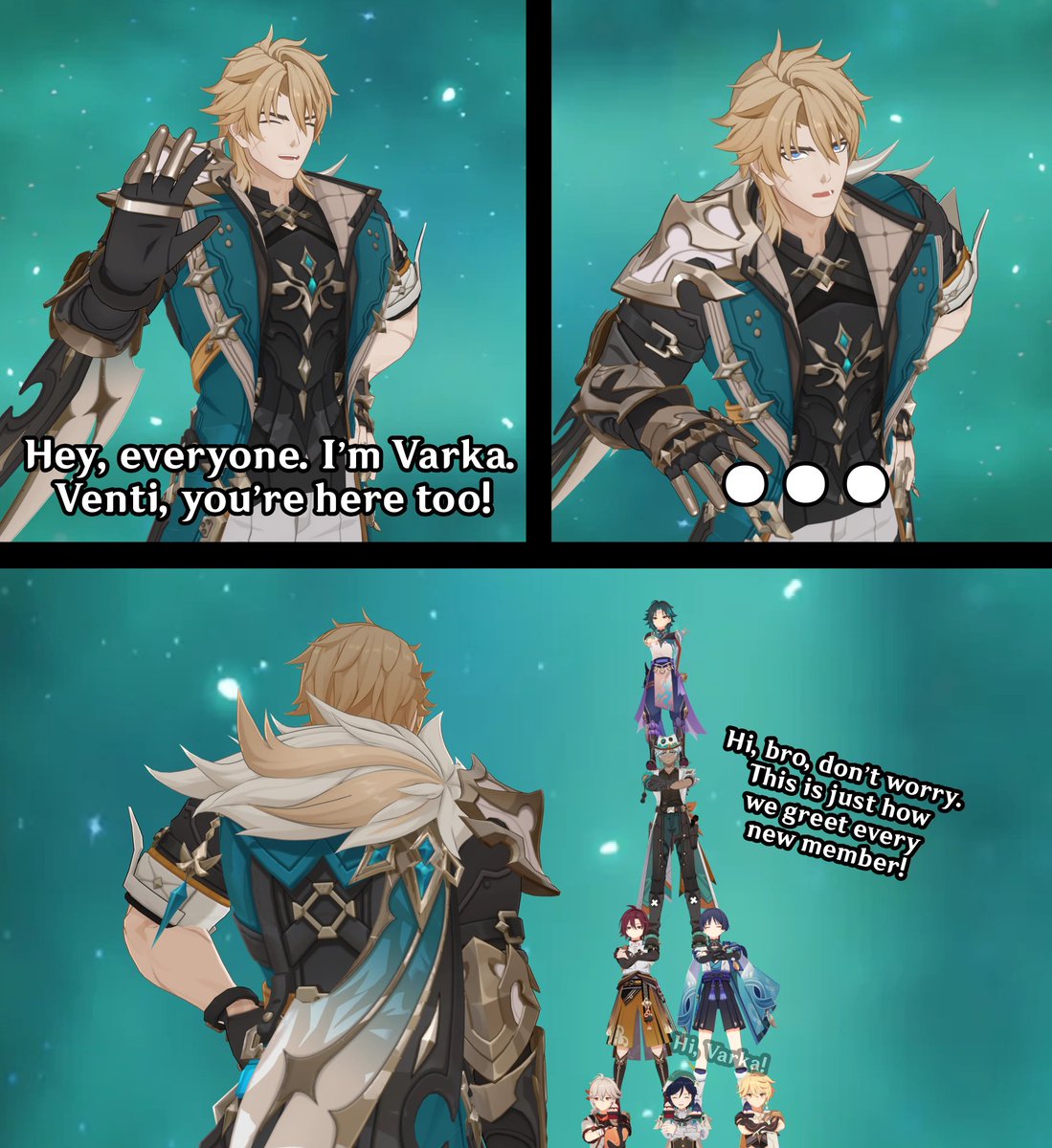 Varka joins the anemo gang

©️ u/Chronoz0

#Genshinlmpact #Genshin #GenshinMemes