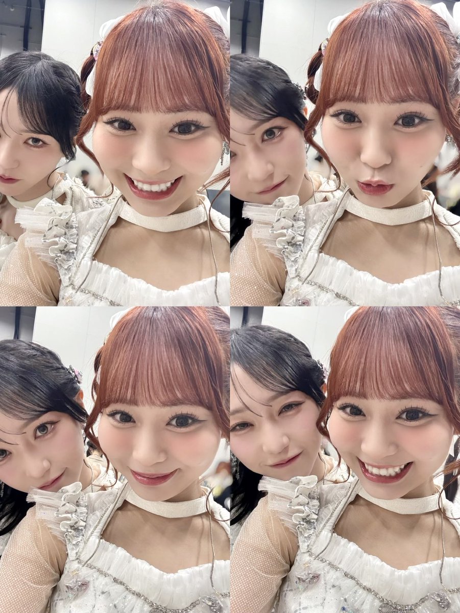 “ #ローソン50周年ライブ ”
会場、配信で見てくださった皆さん
ありがとうございました🎤♡

2026年初！ライブイベント🐎
ステージでファンの皆さんに会えた事が
超嬉しくて高まりました🥳🌟

イコノイジョイみんな集まれるのは
やっぱり嬉しいね🎶

一番くじ瞳ちゃんと映り込みいおさん。