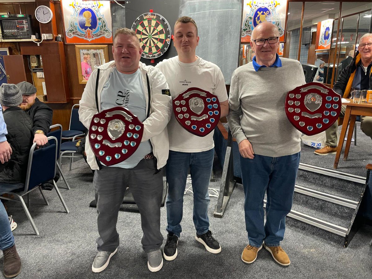 Airdrie District LOL1 held their Annual Sports Night in Airdrie when 10 male and 6 female lodges had a great night of harmony and fellowship. After some fierce competition, the winners were as follows:-
1. Pool - LOL 70 
2. Darts - LOL 277 
3. Dominoes - LOL125