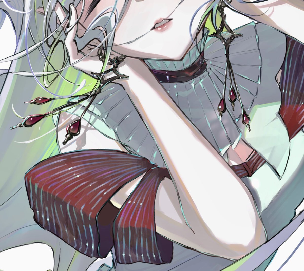 ハイライト描くの楽しい