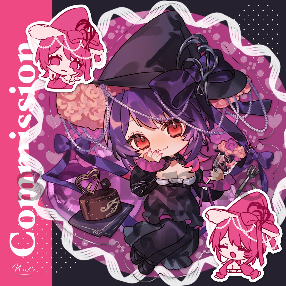 lbirt_'s tweet photo. skeb 通常ミニキャラ 𝙏𝙝𝙖𝙣𝙠 𝙮𝙤𝙪¨̮♡
#commission https://t.co/zhBwn7vPrX