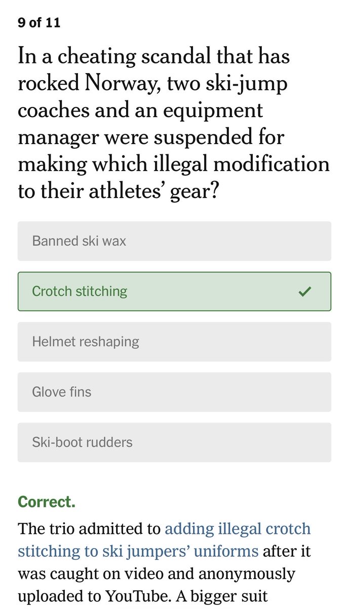 Thanks to <a href="/gordonkeith/">gordon keith</a> for a Muse In The News segment that helped me answer this NYT News Quiz question. No way I’d know the correct answer without <a href="/dfwticket/">96.7 The Ticket</a>