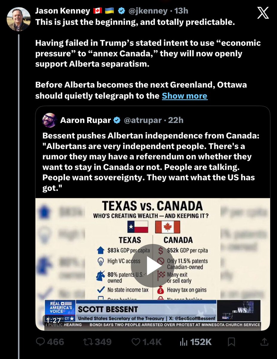 deepgreendesign's tweet image. We know @jkenney &amp;amp; @stephenharper were useful idiots for Republican tenticles in Canada.

These #Koch suckers railroaded #FirstNations sovereignty &amp;amp; destroyed water laws to provide safe harbour 4 christofascist psychopaths.

#NeverVoteConservative #CdnPoli #AbLeg #Project2025