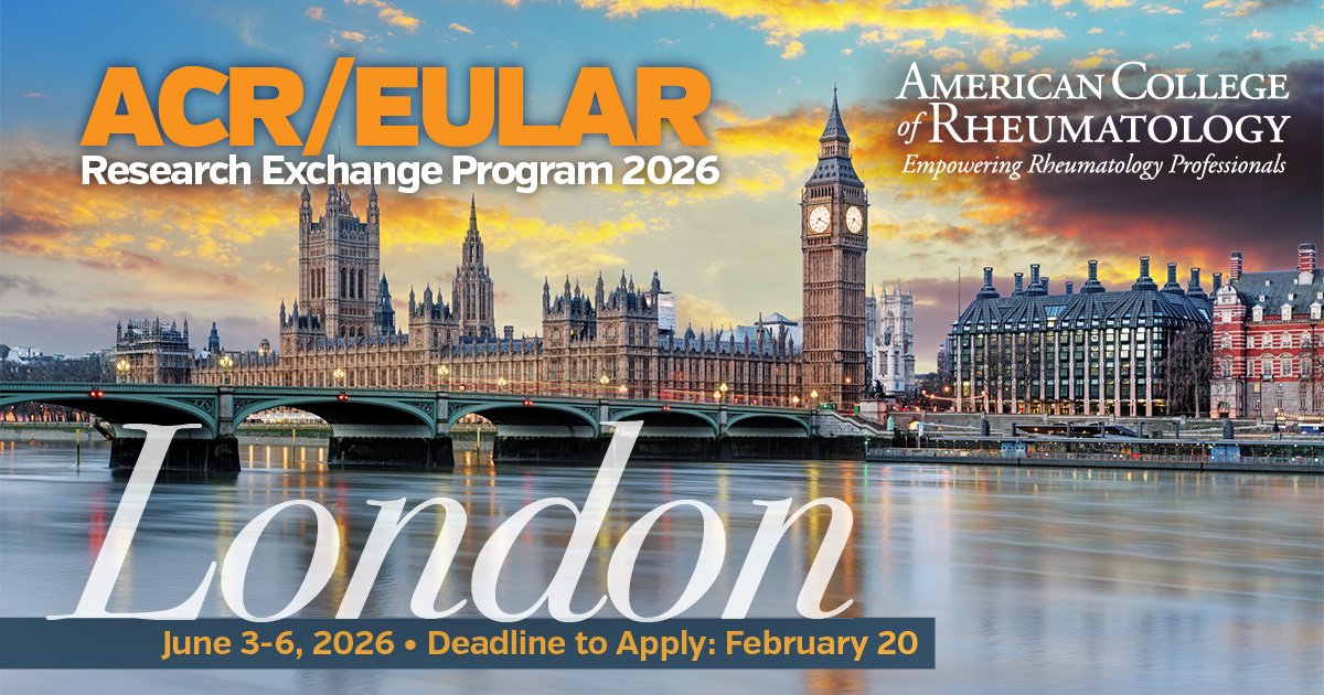 American College of Rheumatology tweet media