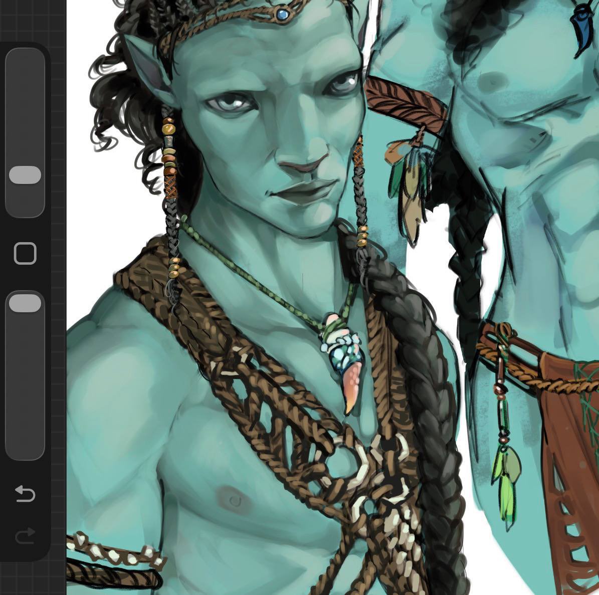jaran_iii's tweet photo. In progress 💚💙
#aonunete #AFAA #atwow https://t.co/wVXOW61xAJ