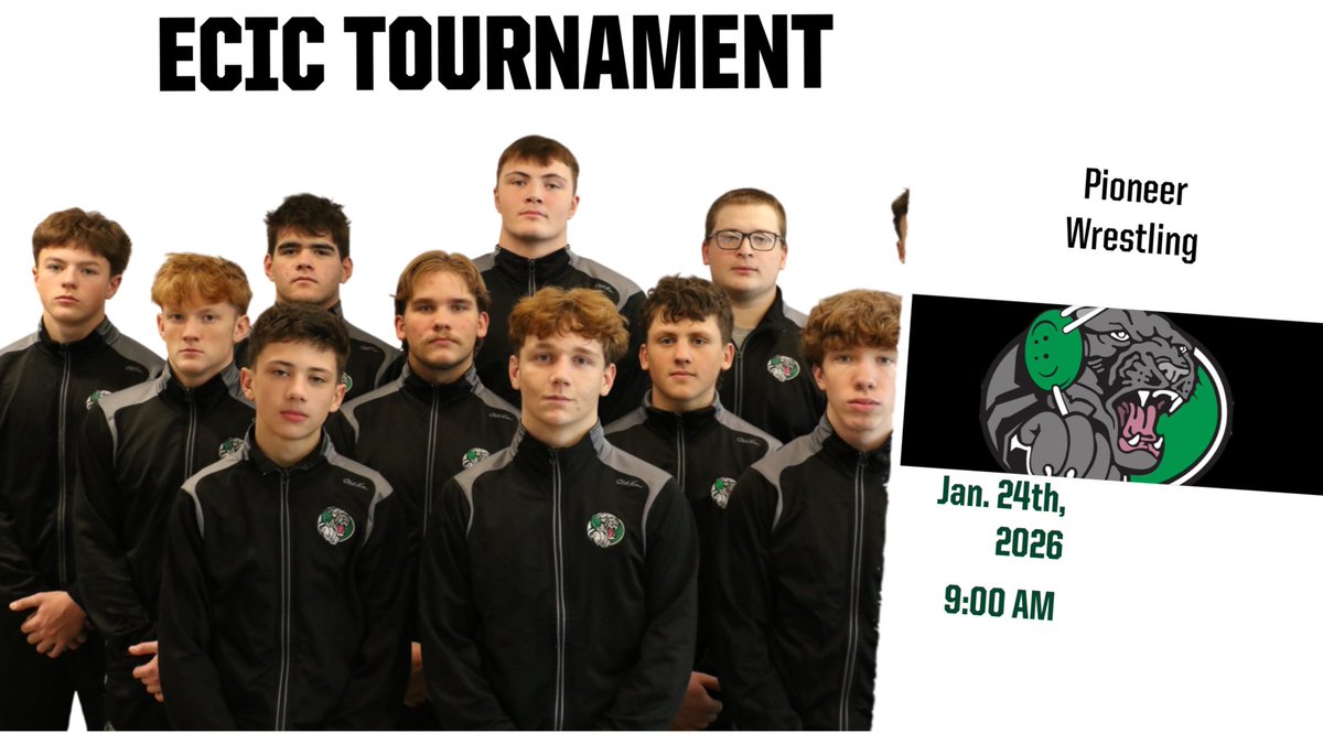 Panthers are competing at the ECIC Championships today

<a href="/PioAthletics/">Pioneer Central Athletics</a>