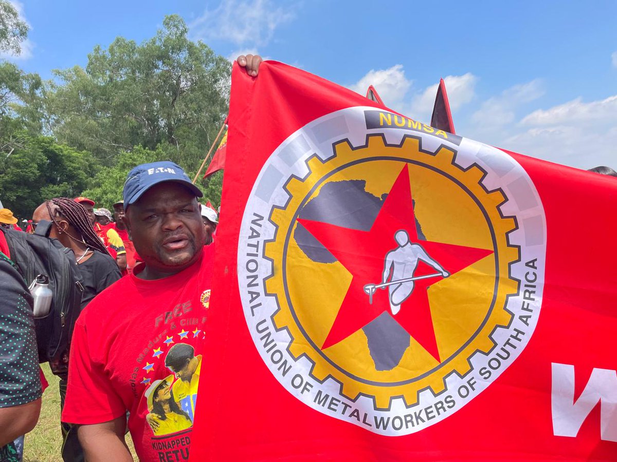 Numsa_Media's tweet image. #WorkersUnite 
#ForTheLoveofTheWorkingClass 
#HandsOffVenezuela 
❤️🖤💛