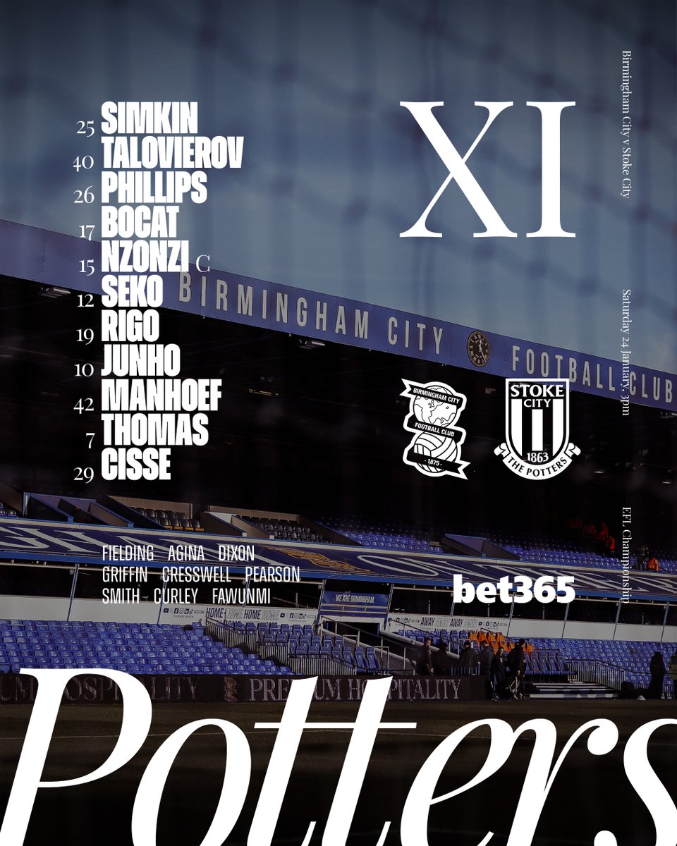 Stoke City FC tweet media