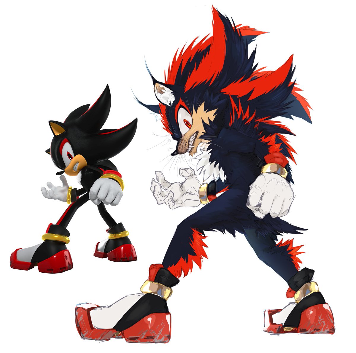 Cloud_yaa's tweet image. #shadowthehedgehog scruffy old dog
