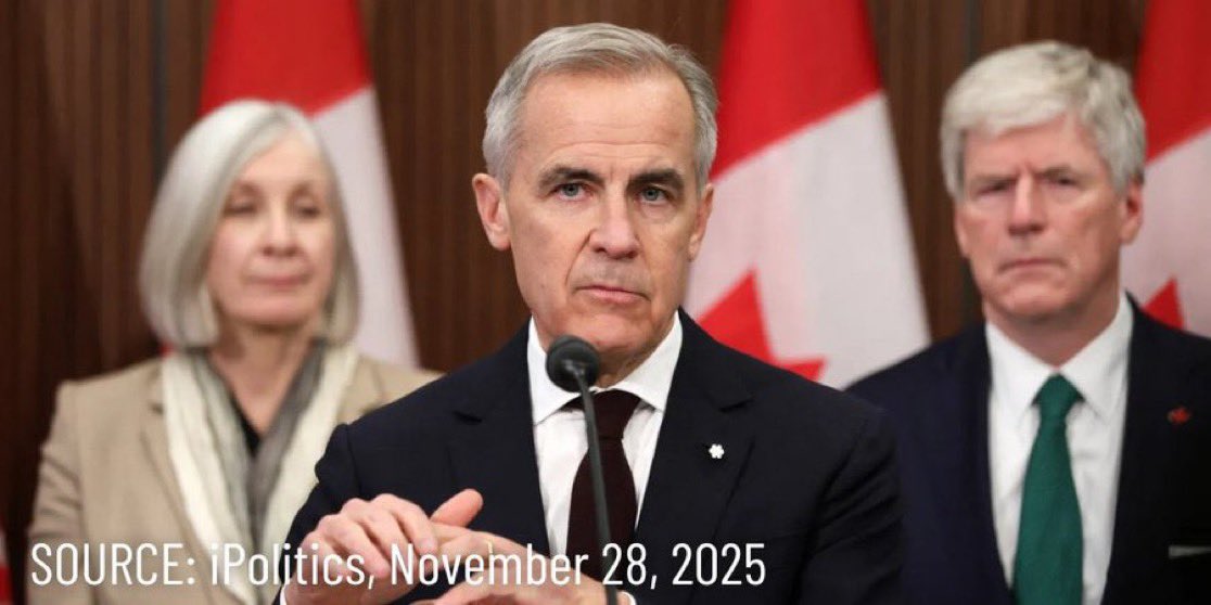 🇨🇦 CEO of Canada Inc.

Sources say Carney treats cabinet like junior associates at a bank — speak when spoken to, vote how you’re told.

Now ministers are running for the exits.

You can’t run a country like a hedge fund.

More Liberal ministers expected to quit — not because of