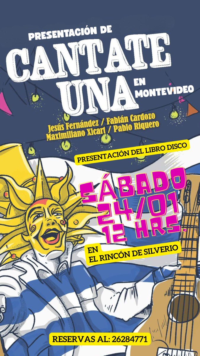 Nos vemos en un rato y nos cantamos una !