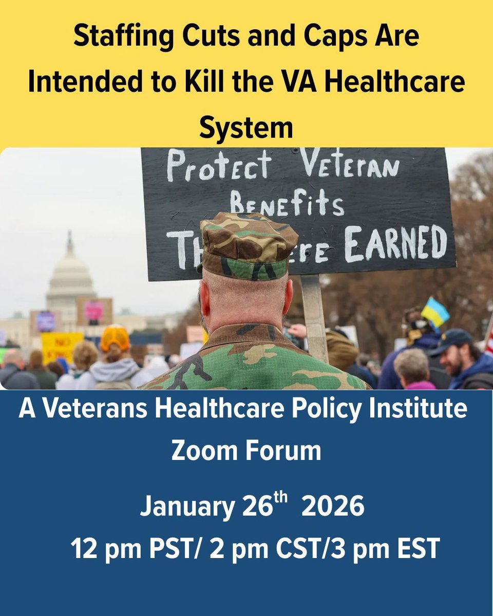 Veterans Healthcare Policy Institute tweet media